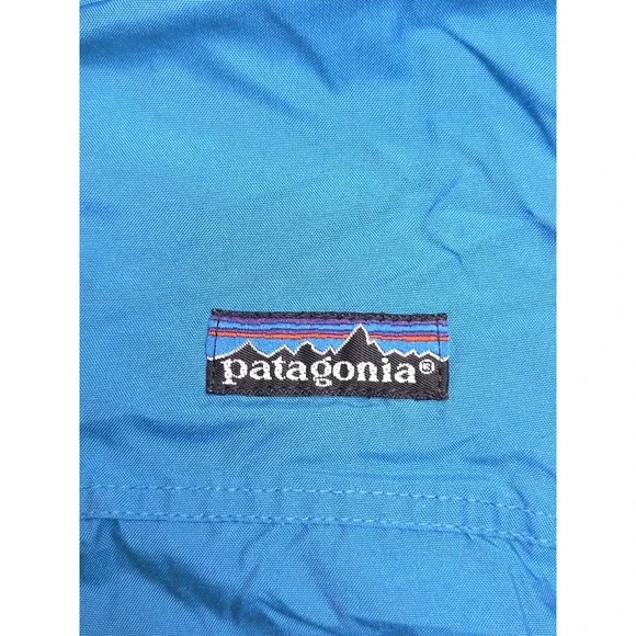 Vtg 80s Patagonia Vest Blue Fleece Nylon Shelled Synchilla Size 11/12 Women S?